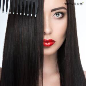 Reduce tangling with quality hair products.